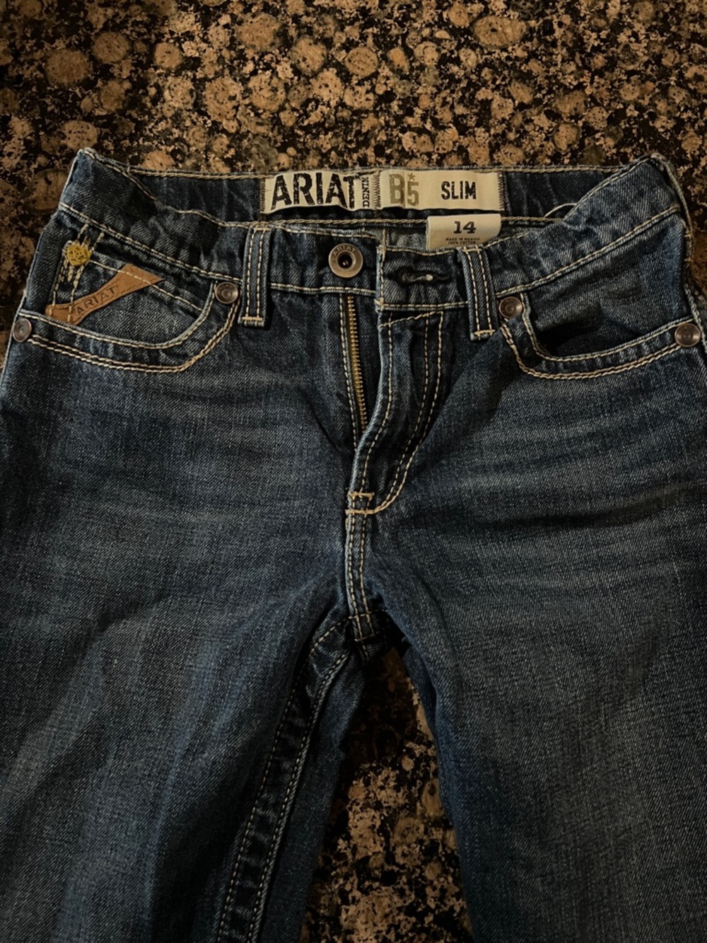 Ariat Kids Dark Blue Slim Jeans